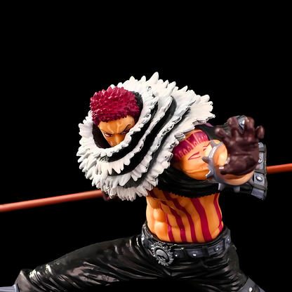 One Piece Anime Figure Scarlet Warrior Charlotte Katakuri 15cm (6") PVC Statue