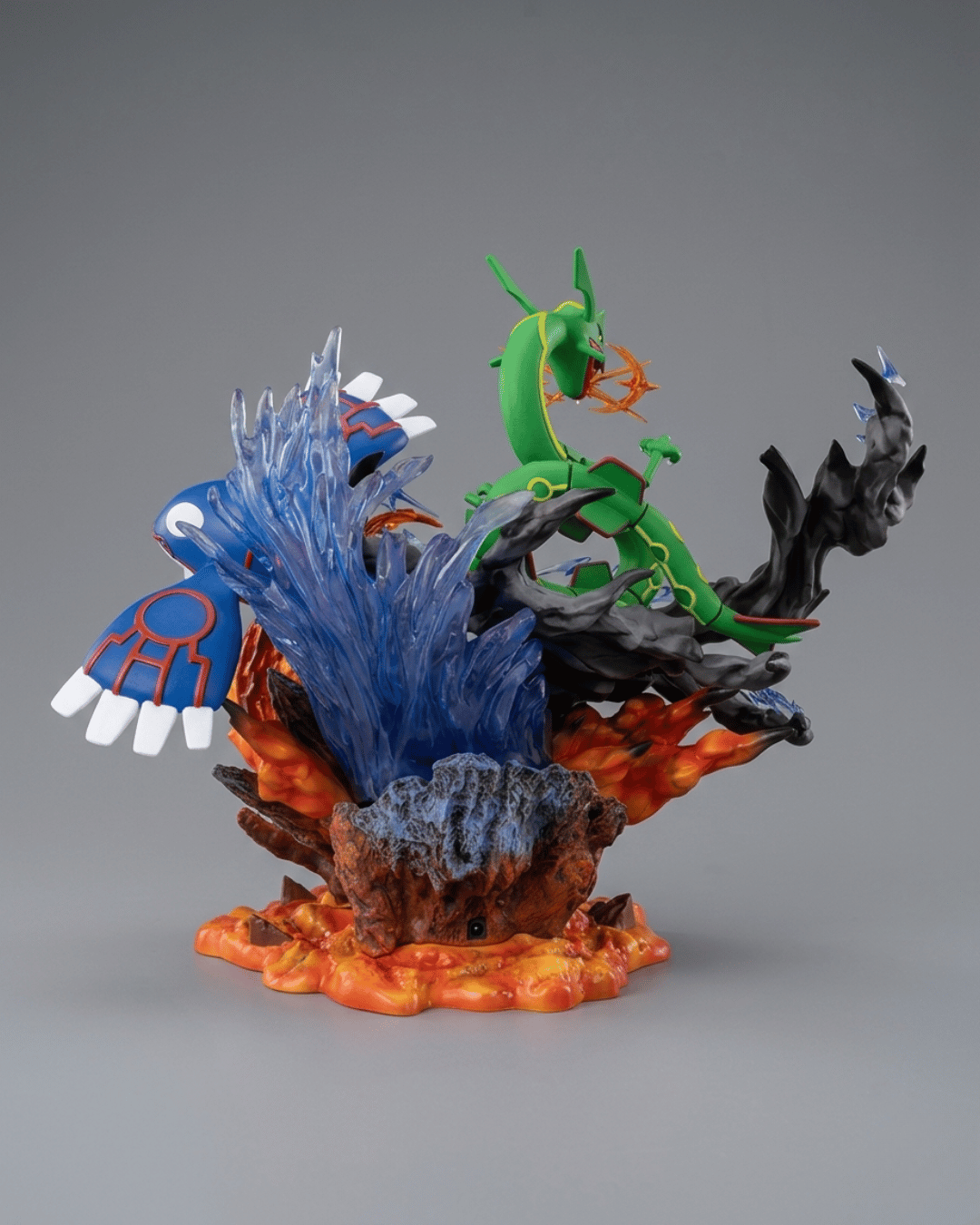 Pokemon Anime Figure Groudon, Kyogre and Rayquaza: Clash of the Titans 35cm (13.78") Collector Statue
