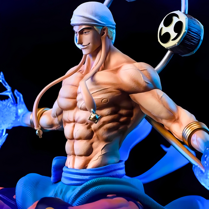 One Piece Anime Figure Thunderous Wrath Enel 22cm (9") PVC Statue