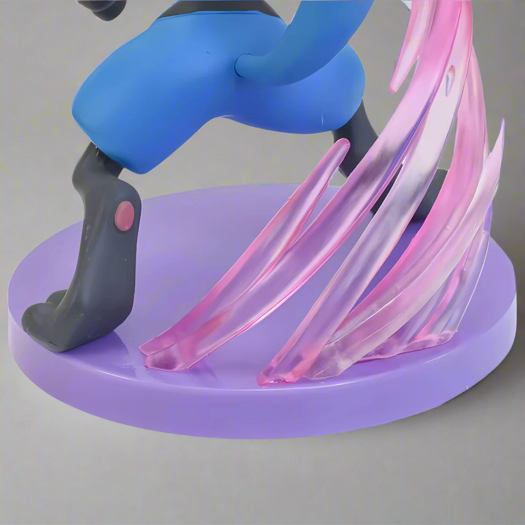 Pokémon Anime Figure Aura Warrior Lucario 13cm (5") PVC Statue