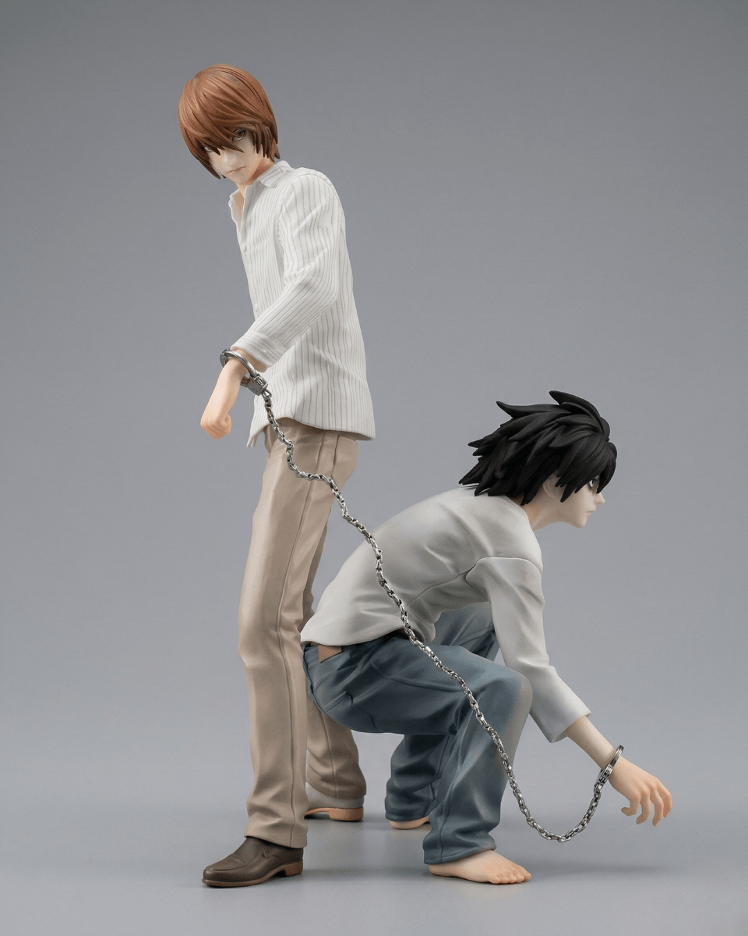 Death Note Anime Figure Bound by Justice and Deceit Ligh Yagami & L 24cm (9.45") Collector Statue