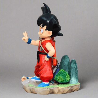 Figura de anime Dragon Ball Rising to Greatness Goku Estatua de PVC de 23 cm (9 ")