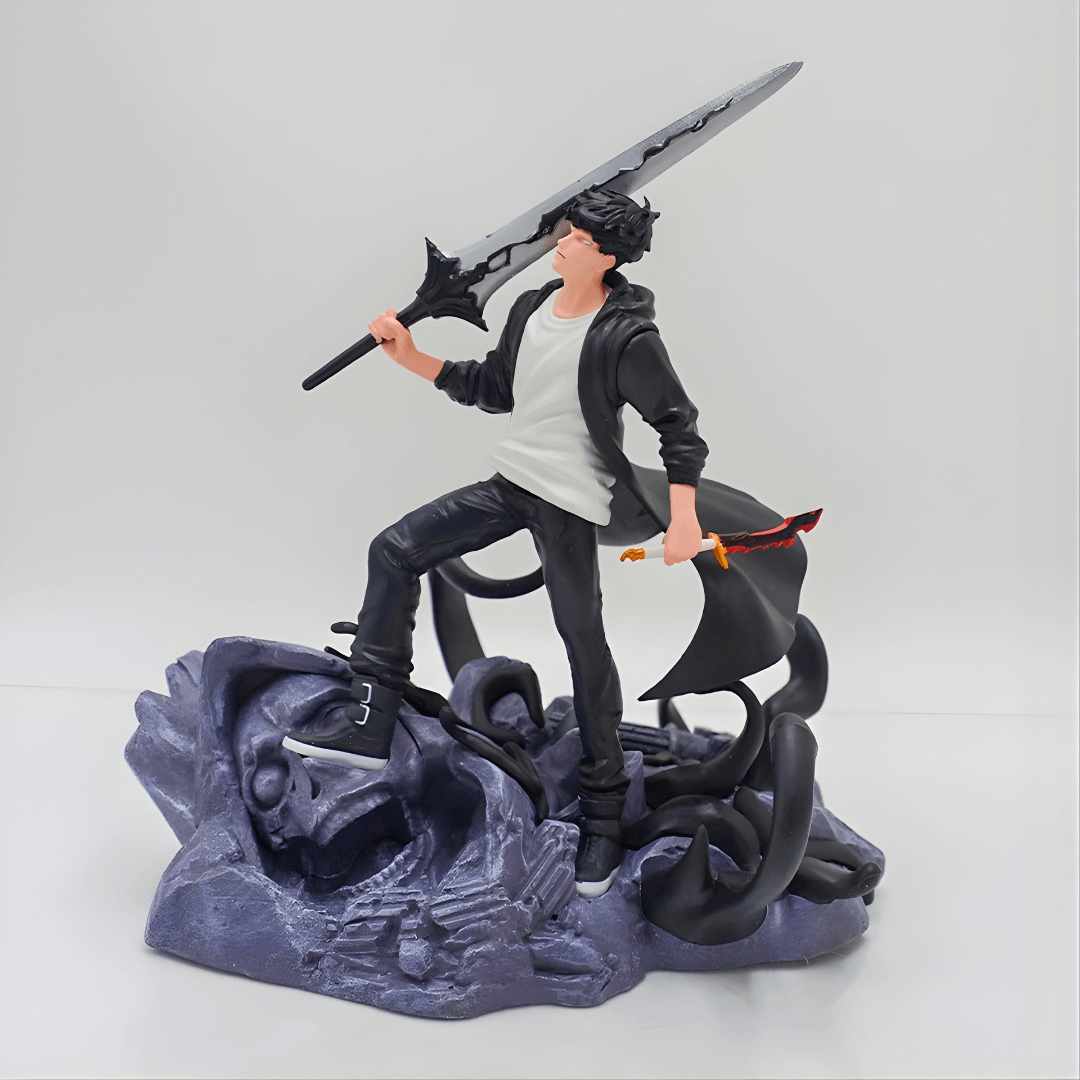 Solo Leveling Anime Figure Steelbound Hero Sung Jin-Woo 20cm (8") PVC Statue