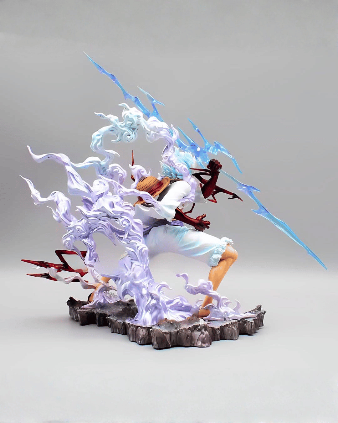 Figurine d'anime One Piece Celestial Battle Gear 5 Luffy 18 cm (7") Statue en PVC (1)