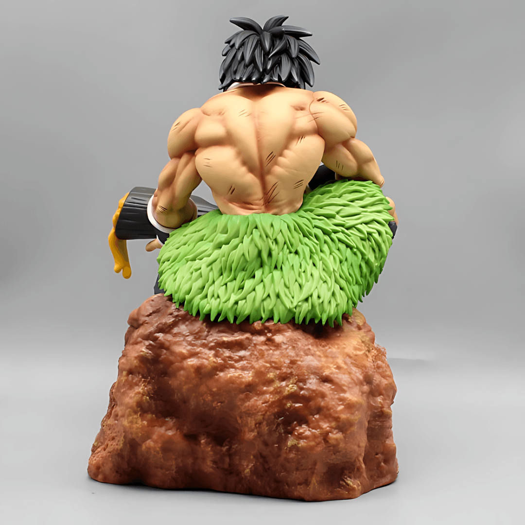 Figura de anime Dragon Ball Gift of Saiyan Might Broly Estatua de PVC de 23 cm (9 ")