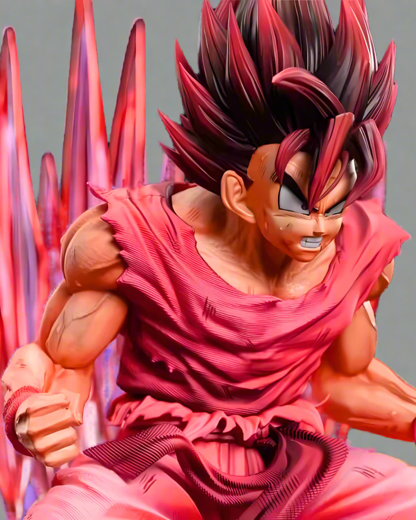 Dragon Ball Anime Figure Scarlet Warrior Kaio-Ken Goku 25cm (10") Collector Statue