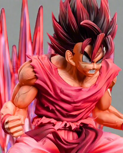 Dragon Ball Anime Figure Scarlet Warrior Kaio-Ken Goku 25cm (10") Collector Statue