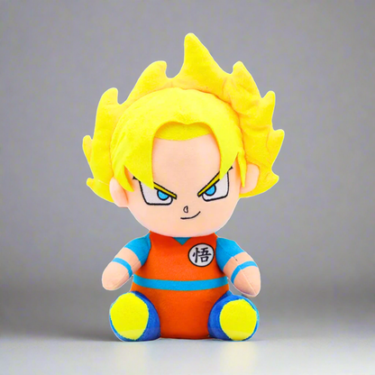 Dragon Ball Anime Plush Toy Golden Fury Super Saiyan Goku 20cm (8") Plushie