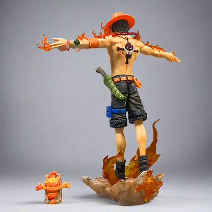 One Piece Anime Figure Inferno Legacy Portgas D. Ace 28 cm (11") PVC Statue