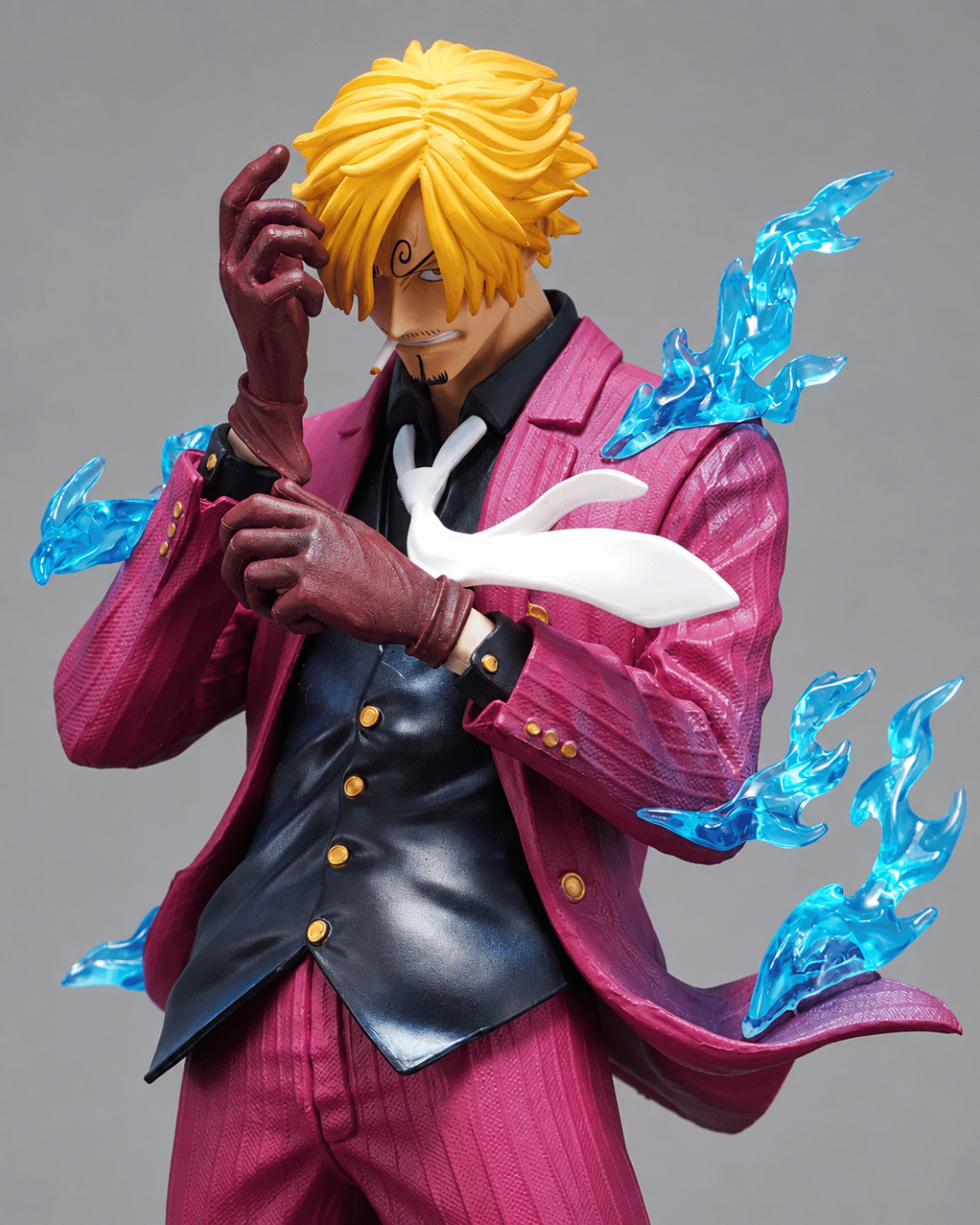 One Piece Anime Figure Burning Resolve Sanji 25cm (9.9") Collector Statue