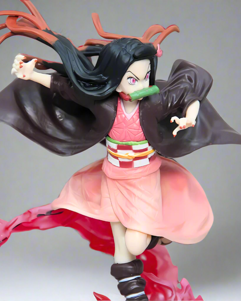 Kamado Nezuko Anime Demon Slayer: Kimetsu no Yaiba Figurine Kochou Shinobu Figurines d'action Statuette en PVC Collection Modèle Jouets Cadeaux