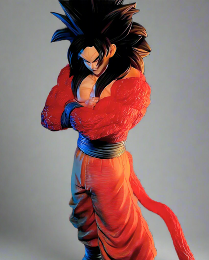 Dragon Ball Anime Figure Primal Aura SSJ4 Goku 32cm (12") Collector Statue