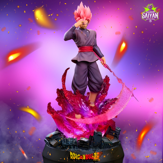 Dragon Ball Anime Figure Black Goku Rises 11"-28cm PVC Statue