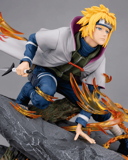 Naruto Anime FIgure Yellow Flash Ascendant 24cm (9.4") Collector Statue
