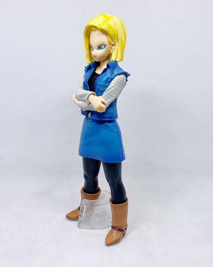 Dragon Ball Anime Figure Android 17 & 18 Twin Force 25cm (10") Collector Statue