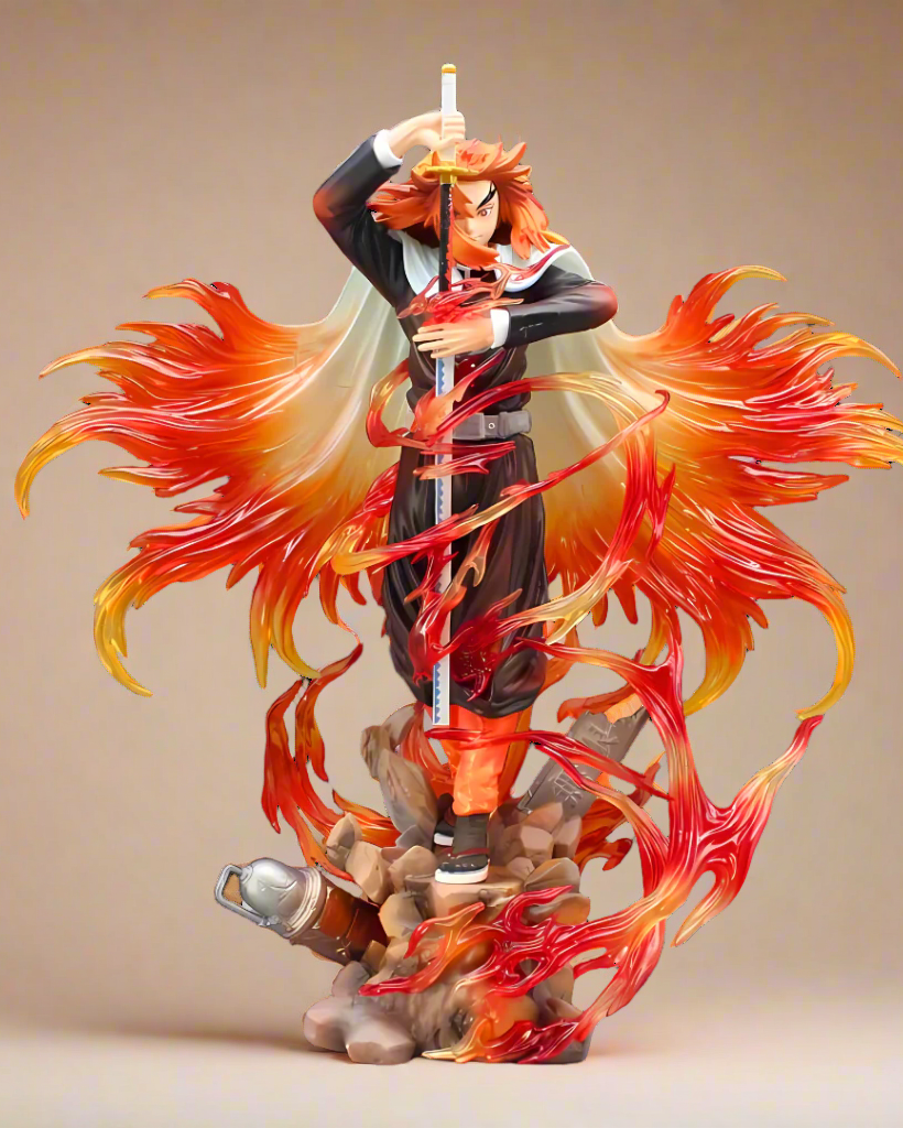 Demon Slayer Anime Figure Flame Hashira Rengoku 30cm (12") PVC Statue