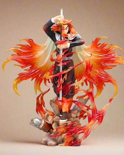 Demon Slayer Anime Figure Flame Hashira Rengoku 30cm (12") PVC Statue
