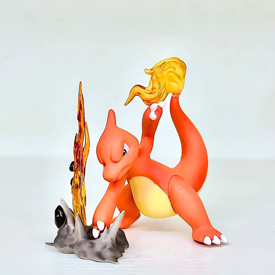 Pokemon Anime Figure Inferno Wing Charizard (3pcs) 16cm (6") PVC Statue