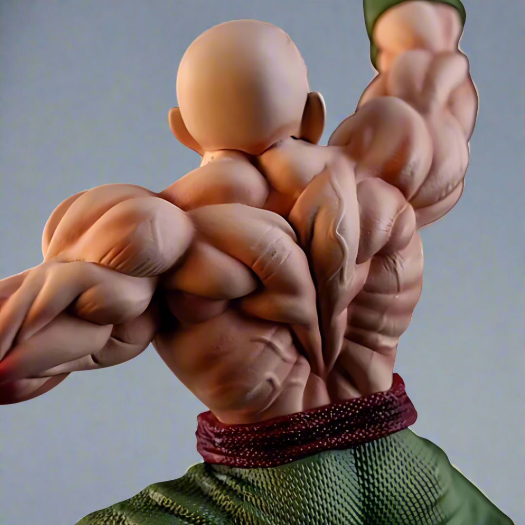 Dragon Ball Anime Figura Brave Sacrifice Tien Shinhan 25cm (10") Estatua de PVC