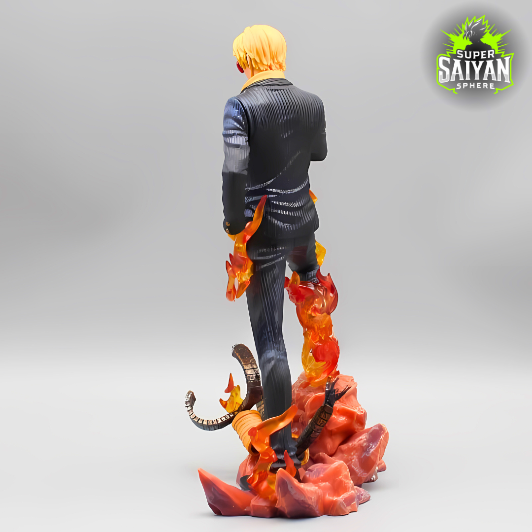 One Piece Anime Figure Blazing Elegance Sanji 27cm (11") PVC Statue