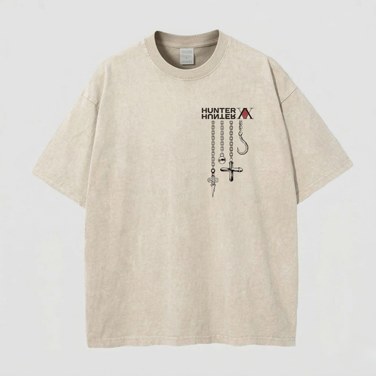 SCARLET. Kurapika T-SHIRT - BEIGE