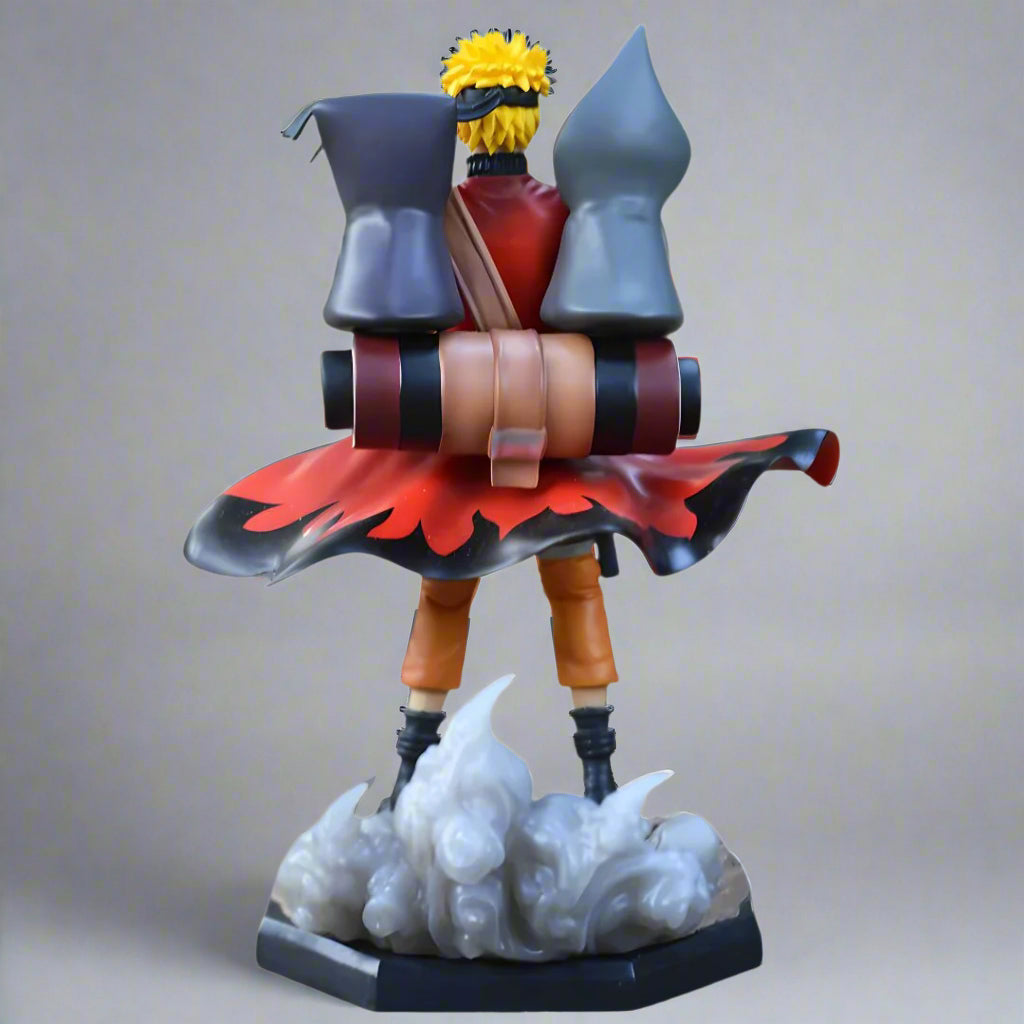 Figuras de acción de Naruto Uzumaki Naruto Sage de 23 cm, juguetes de PVC, figura de colección Shippuden, modelo Brinquedos, muñeca.