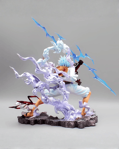 Figurine d'anime One Piece Celestial Battle Gear 5 Luffy 18 cm (7") Statue en PVC (1)