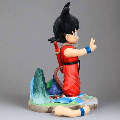 Figura de anime Dragon Ball Rising to Greatness Goku Estatua de PVC de 23 cm (9 ")