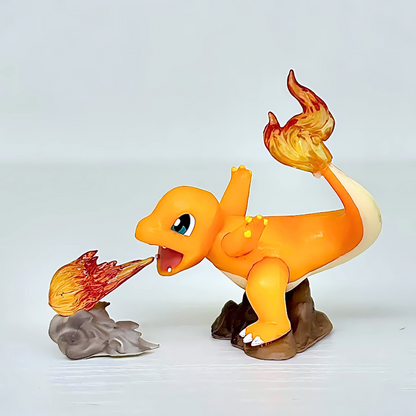 Pokemon Anime Figure Inferno Wing Charizard (3pcs) 16cm (6") PVC Statue