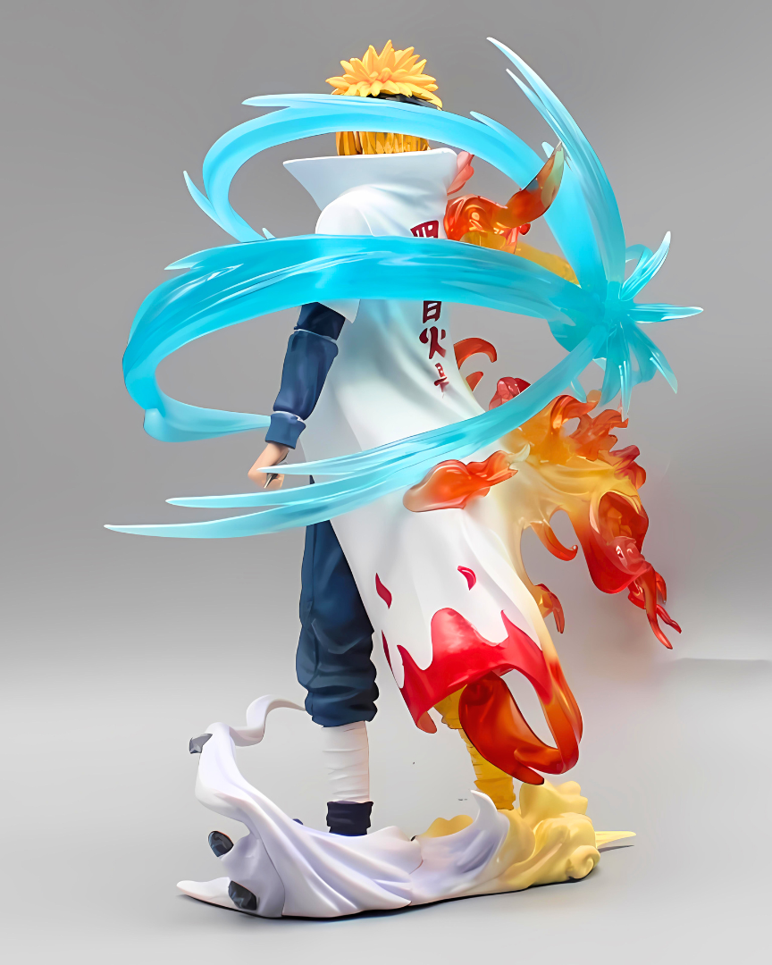 Naruto Anime Figure Lightning Step Namikaze Minato 26cm (10") PVC Statue