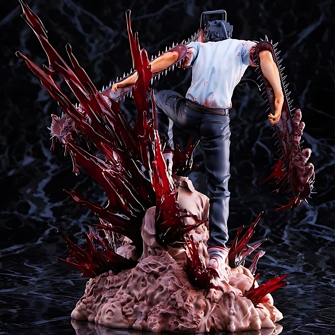 Chainsaw Man Anime Figure Chainsaw Fury Denji 18cm (7") PVC Statue