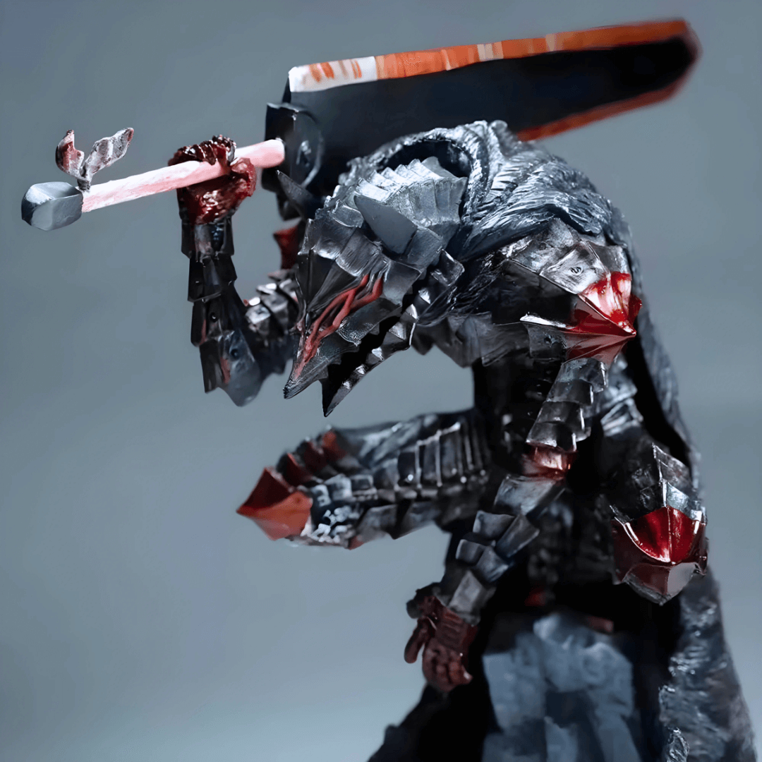 Berserk Anime Figure The Berserker Guts 25cm (10") PVC Statue