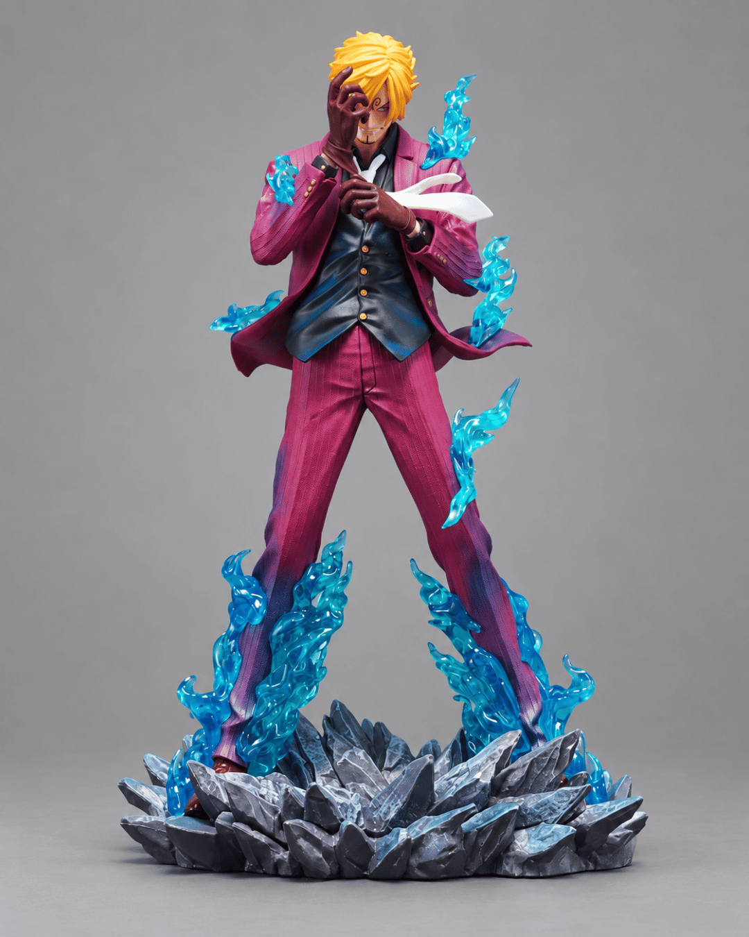 One Piece Anime Figure Burning Resolve Sanji 25cm (9.9") Collector Statue