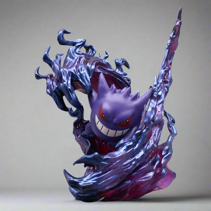 Pokemon Anime Figure Spectral Menace Gengar 15cm (6") PVC Statue