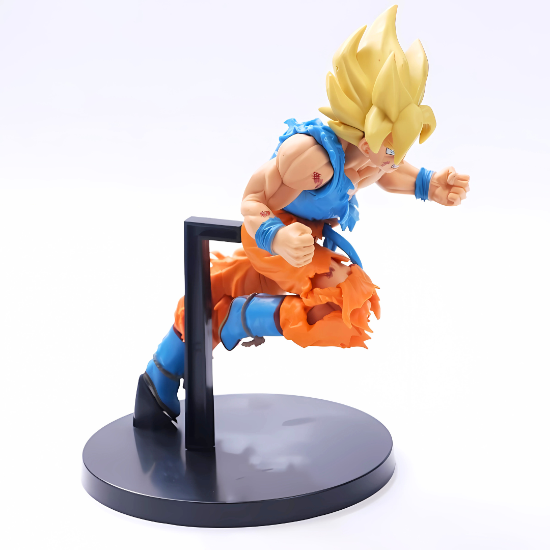 Dragon Ball Anime Figure Golden Warrior Goku 20cm (8") PVC Statue