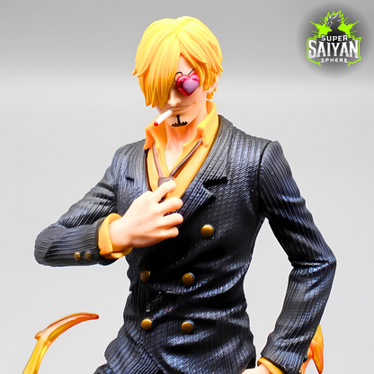 One Piece Anime Figure Blazing Elegance Sanji 27cm (11") PVC Statue