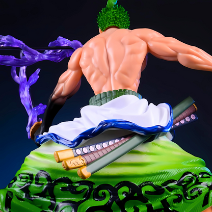 One Piece Anime Figure Three-Sword Legacy Zoro 20cm (8") PVC Statue