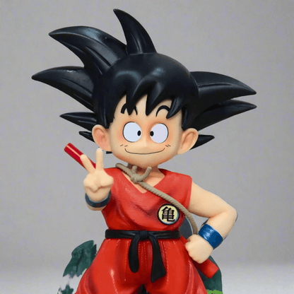 Figura de anime Dragon Ball Rising to Greatness Goku Estatua de PVC de 23 cm (9 ")