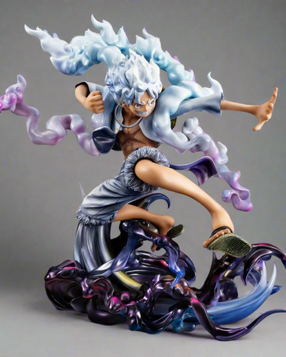 One Piece Anime Figure Chaos Impact Gear 5 Luffy 23cm (9") PVC Statue