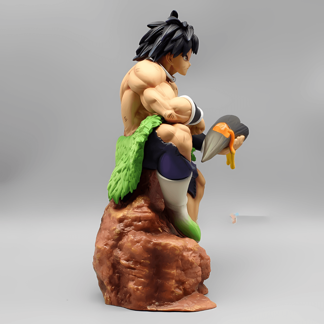 Figura de anime Dragon Ball Gift of Saiyan Might Broly Estatua de PVC de 23 cm (9 ")