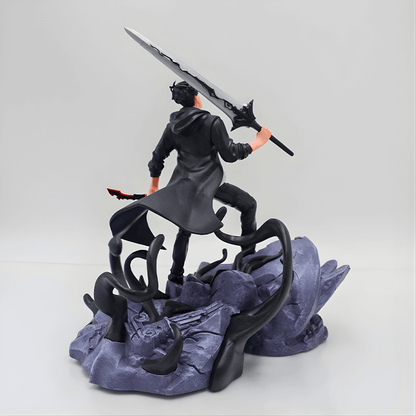 Solo Leveling Anime Figure Steelbound Hero Sung Jin-Woo 20cm (8") PVC Statue