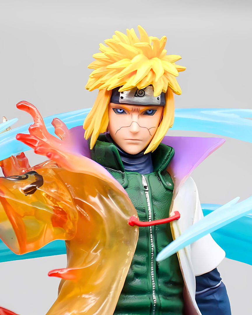 Naruto Anime Figure Lightning Step Namikaze Minato 26cm (10") PVC Statue