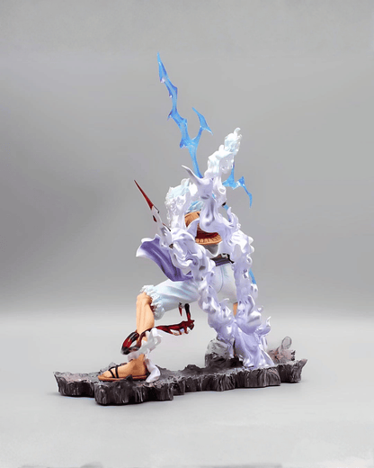 Figurine d'anime One Piece Celestial Battle Gear 5 Luffy 18 cm (7") Statue en PVC (1)