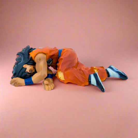 Figura de anime de Dragon Ball, Dead Fighter Yamcha, estatua de PVC de 10 cm (4")