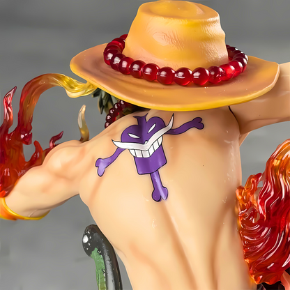 One Piece Anime Figure Inferno Commander Portgas D Ace 16cm (6.3") PVC Statue