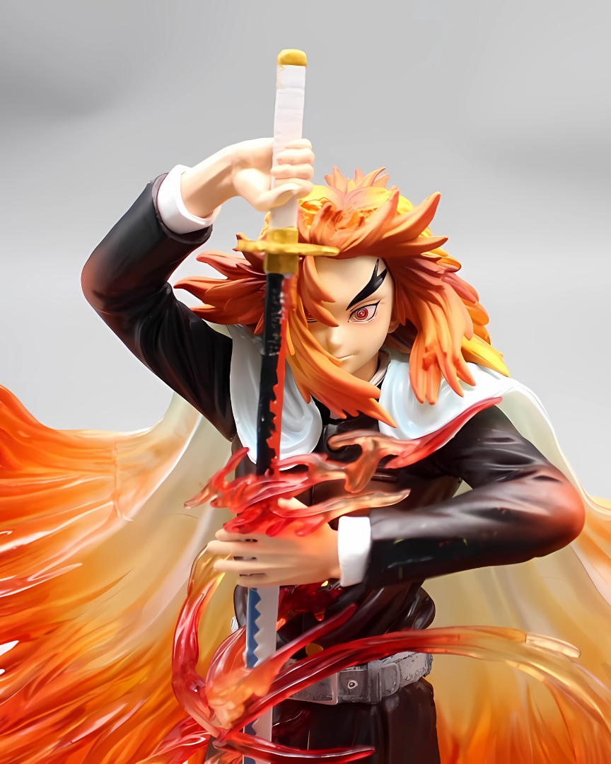 Demon Slayer Anime Figure Flame Hashira Rengoku 30cm (12") PVC Statue