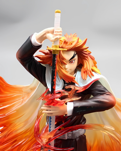 Demon Slayer Anime Figure Flame Hashira Rengoku 30cm (12") PVC Statue