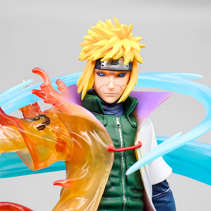 Naruto Anime Figure Lightning Step Namikaze Minato 26cm (10") PVC Statue