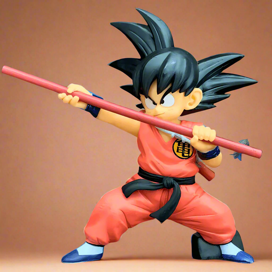 Figura de anime Dragon Ball Adventures Begin Goku Estatua de PVC de 13 cm (5 ")