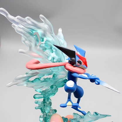 Pokemon Anime Figure Silent Surge Greninja 16cm (6") PVC Statue